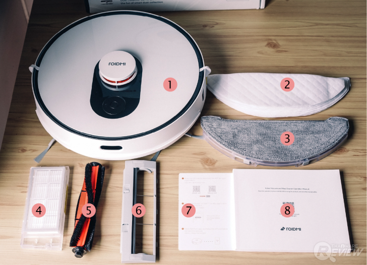 หุ่นยนต์ดูดฝุ่น ROIDMI EVE Plus