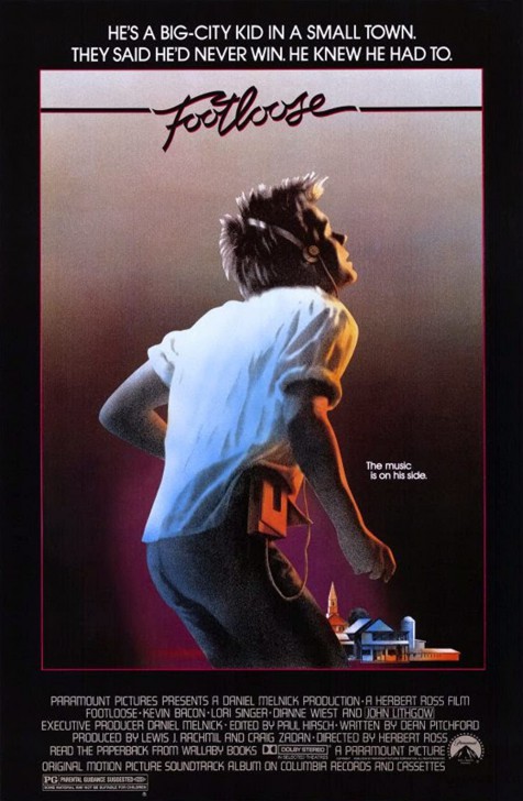 โปสเตอร์ หนัง ภาพยนตร์ Footloose
