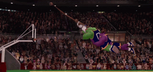 ฉากดั้งของ Michael Jordan ใน หนัง ภาพยนตร์ Space Jam ฉากดั้งของ Michael Jordan ใน หนัง ภาพยนตร์ Space Jam