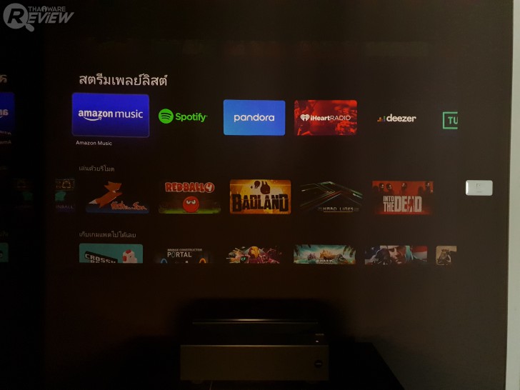 หน้าของ Android TV