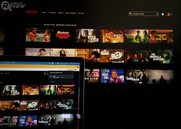 การสตรีมหน้าจอบน Android TV