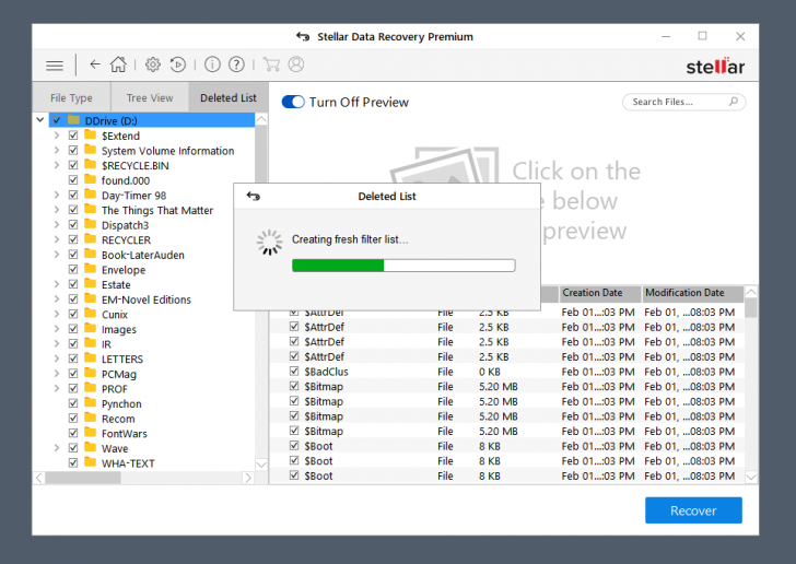 โปรแกรมกู้ข้อมูล Stellar Data Recovery