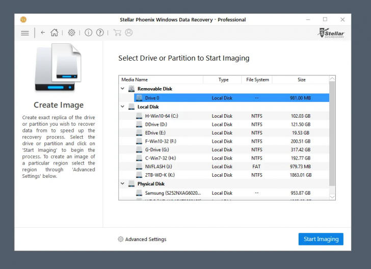 โปรแกรมกู้ข้อมูล Stellar Data Recovery