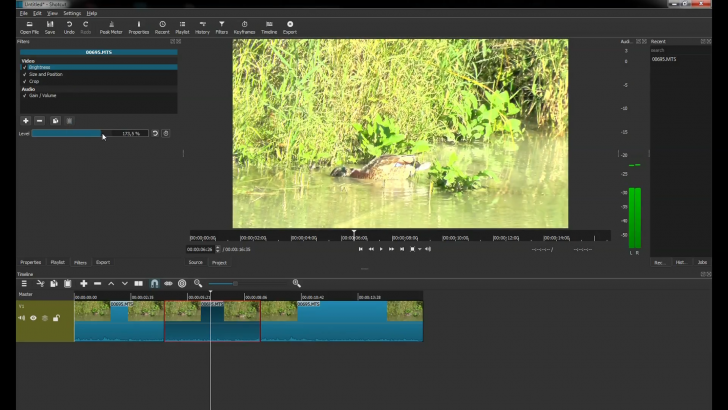 โปรแกรมตัดต่อวิดีโอ Shotcut