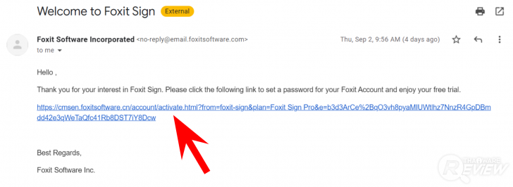 โปรแกรม Foxit Sign Pro