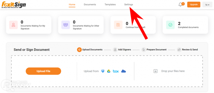 โปรแกรม Foxit Sign Pro