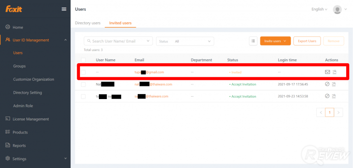 โปรแกรม Foxit Sign Pro