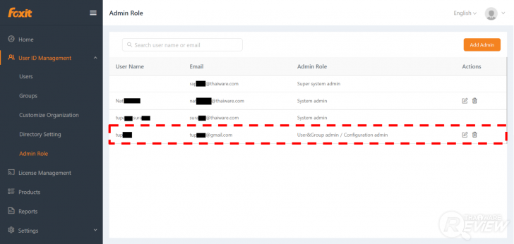 โปรแกรม Foxit Sign Pro