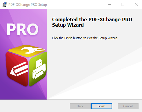 การติดตั้งโปรแกรม PDF-XChange Pro