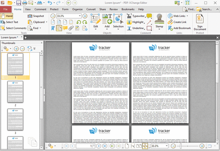 เมนู Help บน PDF-XChange Editor