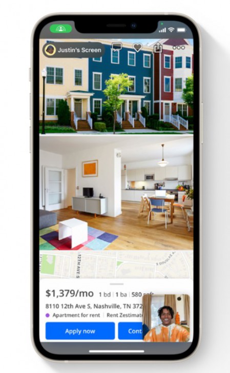 ฟีเจอร์ SharePlay ใน FaceTime
