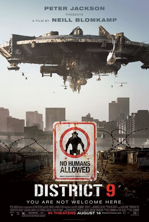 โปสเตอร์ หนัง ภาพยนตร์ District 9