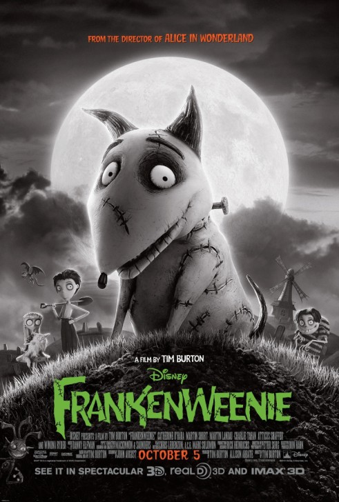 โปสเตอร์ หนัง ภาพยนตร์ Frankenweenie