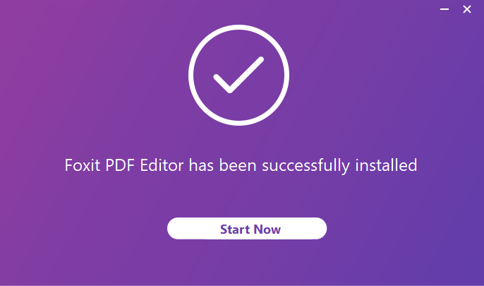 การติดตั้งโปรแกรม Foxit PDF Editor