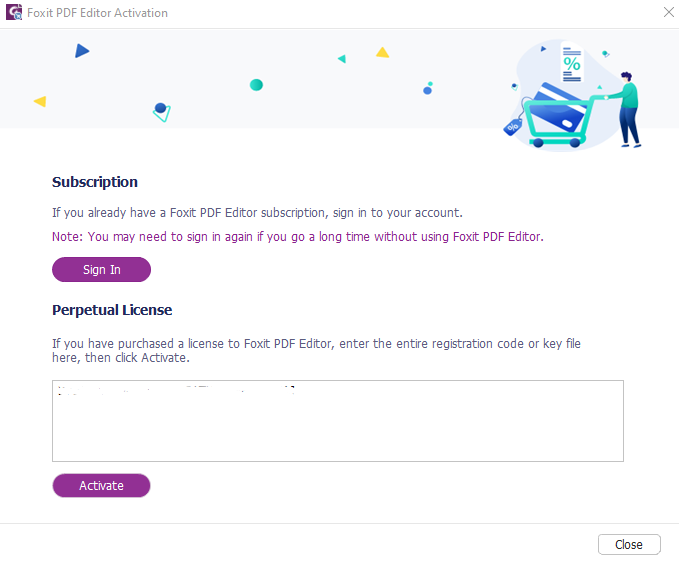 การติดตั้งโปรแกรม Foxit PDF Editor