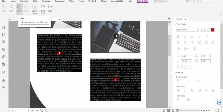 การแก้ไขไฟล์ PDF บนโปรแกรม Foxit PDF Editor