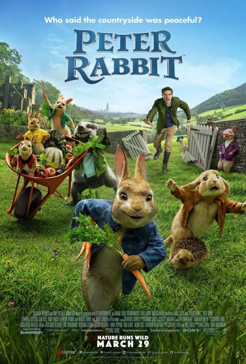 โปสเตอร์ หนัง ภาพยนตร์ Peter Rabbit
