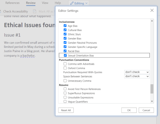 AI ช่วยงานบรรณาธิการใน โปรแกรม Word AI ช่วยงานบรรณาธิการใน โปรแกรม Word