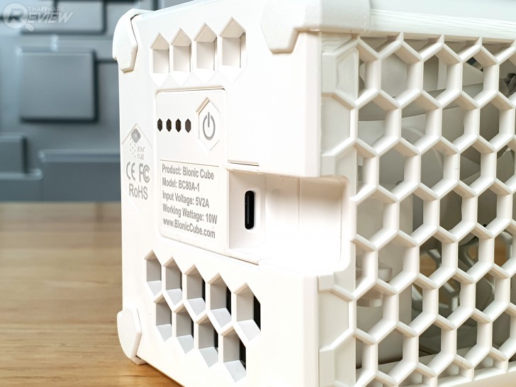 ความพกพาได้ของ เครื่องฟอกอากาศ Bionic Cube