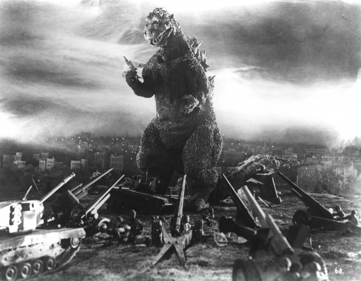 หนัง ภาพยนตร์ Gojira ในปี ค.ศ. 1954 (พ.ศ. 2497)