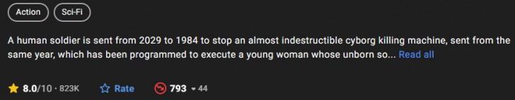 หนัง ภาพยนตร์ The Terminator ฅนเหล็ก ภาคที่ดีที่สุดในแฟรนไชส์