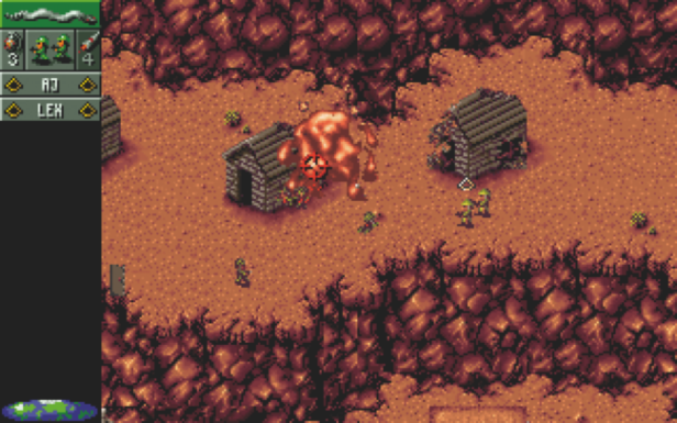 เกมวางแผนการรบ Cannon Fodder