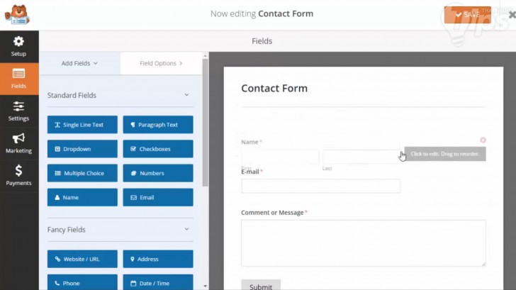 แอป WPForms Lite