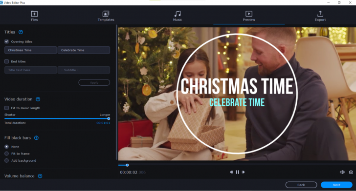 Quick Video สร้างวิดีโอแบบรวดเร็ว ของ โปรแกรมตัดต่อวิดีโอ Movavi Video Editor Plus