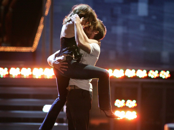 Ryan Gosling และ Rachel McAdams ในงาน MTV Awards