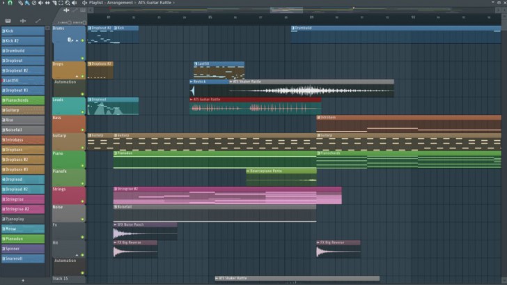 โปรแกรมตัดต่อเสียง FL Studio