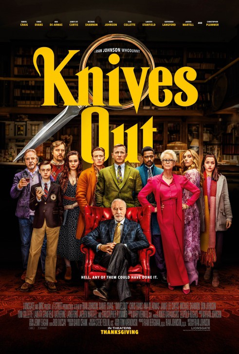 โปสเตอร์ หนัง ภาพยนตร์ Knives Out