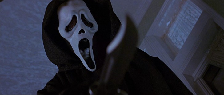 Ghostface ฆาตกรจาก หนัง ภาพยนตร์ Scream
