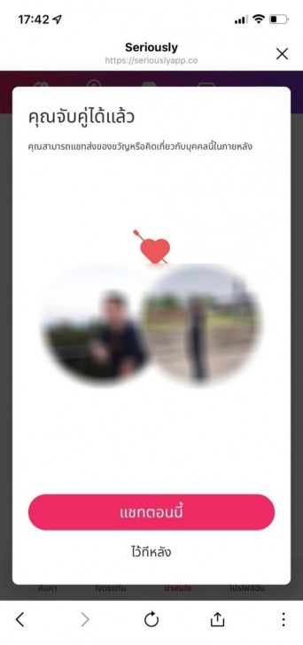 ระบบฟีเจอร์ที่น่าสนใจของแอปหาคู่ Seriously