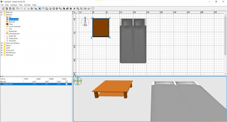 โปรแกรมออกแบบบ้าน Sweet Home 3D