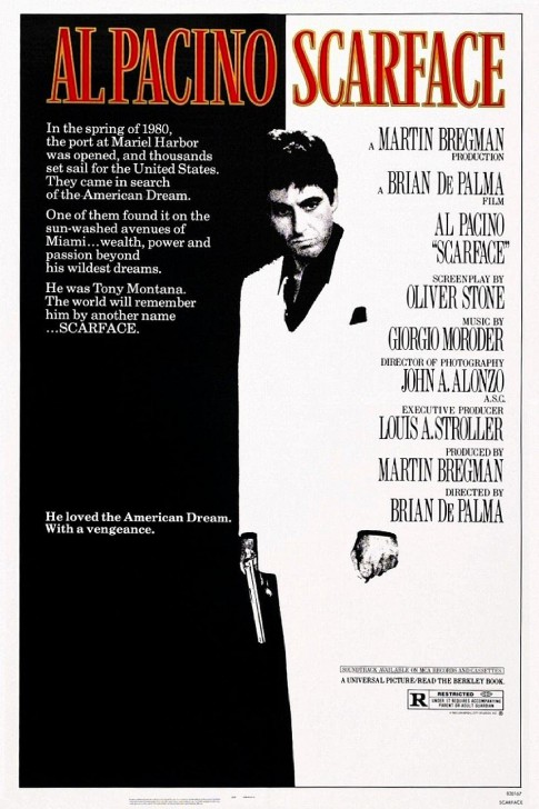 โปสเตอร์หนัง ภาพยนตร์ Scarface