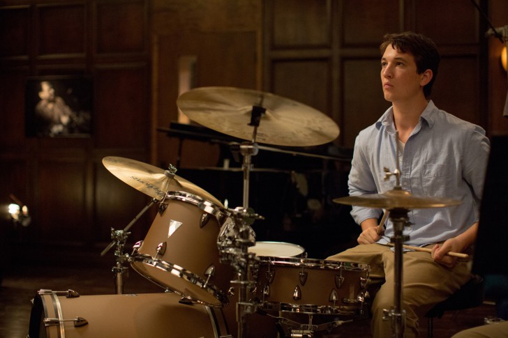 Miles Teller ในบท Andrew จาก หนัง ภาพยนตร์ Whiplash