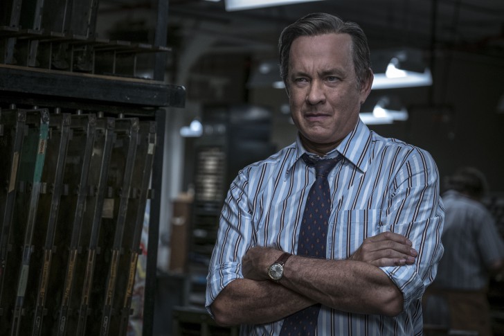 Tom Hanks ในบท Ben Bradlee จากหนัง ภาพยนตร์ The Post