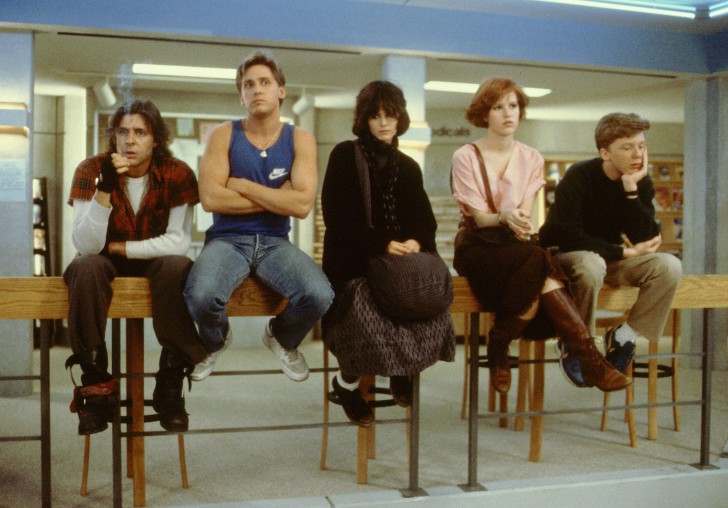 ฉากจากหนัง ภาพยนตร์ The Breakfast Club