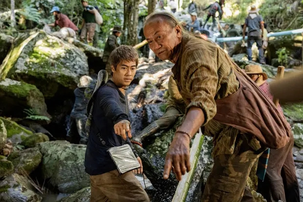 อ้น - นพพันธ์และนักแสดง จากหนัง ภาพยนตร์ Thirteen Lives อ้น - นพพันธ์และนักแสดง จากหนัง ภาพยนตร์ Thirteen Lives