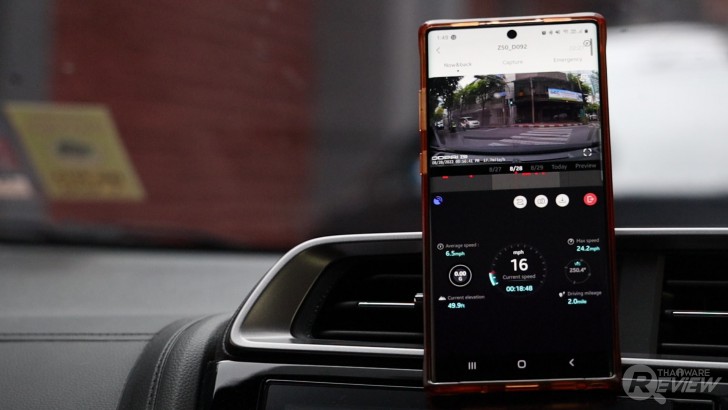 กล้องติดรถยนต์ DDPAI Z50 4K Dual รุ่น GPS ดีไซน์สวย วิดีโอชัด คลิปเท่ไม่เหมือนใคร