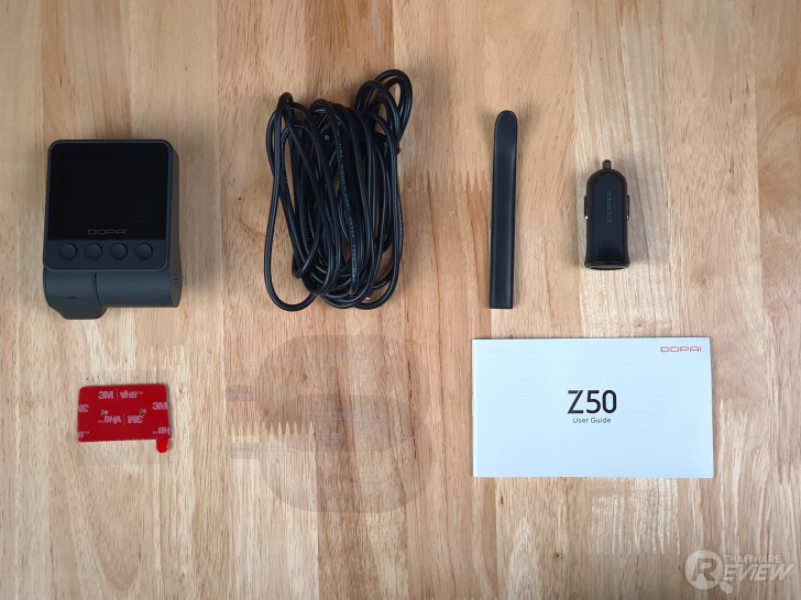 กล้องติดรถยนต์ DDPAI Z50 4K Dual รุ่น GPS ดีไซน์สวย วิดีโอชัด คลิปเท่ไม่เหมือนใคร