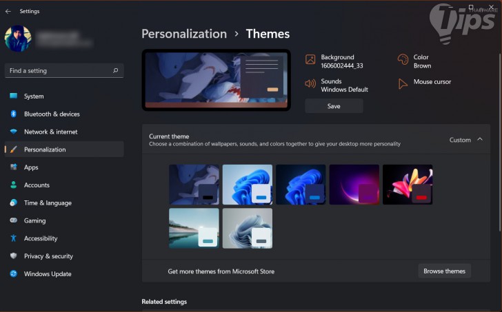 ธีม (Theme) และภาพพื้นหลัง (Background) ใหม่ของ Windows 11 ที่สวยงาม