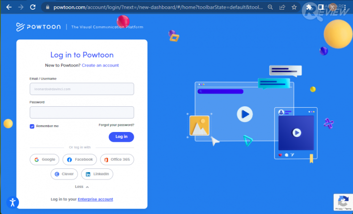 ไม่ต้องติดตั้ง มีแค่เว็บเบราว์เซอร์ก็เปิดใช้งาน Powtoon ได้