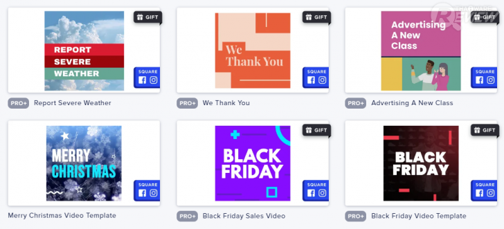 เทมเพลตโฆษณา Facebook ภายใน Powtoon