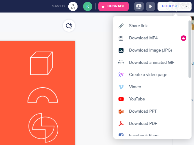 Powtoon มีตัวเลือก Export เพียบ Powtoon มีตัวเลือก Export เพียบ