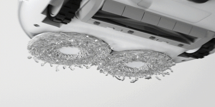 ระบบการถูพื้นของ Dreame Bot L10s Ultra