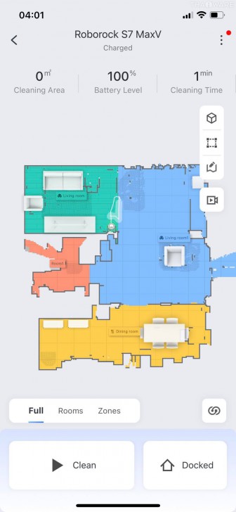 ความเรียบง่ายในการใช้งาน Roborock S7 MaxV Ultra