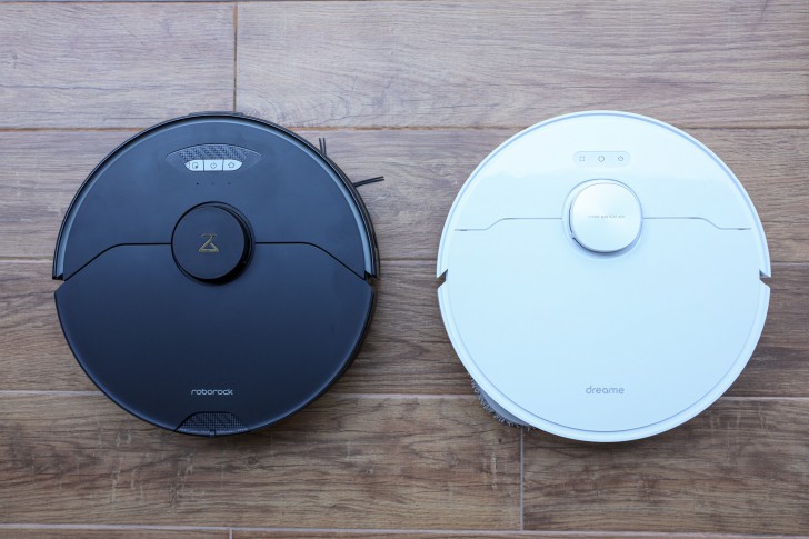 ดีไซน์ และ ขนาดของ Dreame Bot L10s Ultra และ Roborock S7 Maxv Ultra