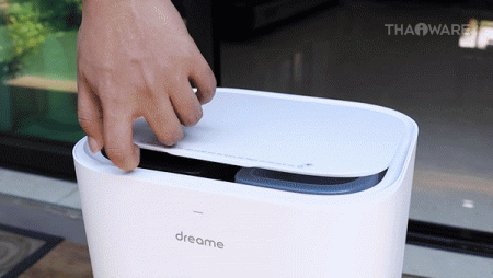 ถังน้ำและถังเก็บฝุ่นบนแท่นชาร์จ Dreame Bot L10s Ultra