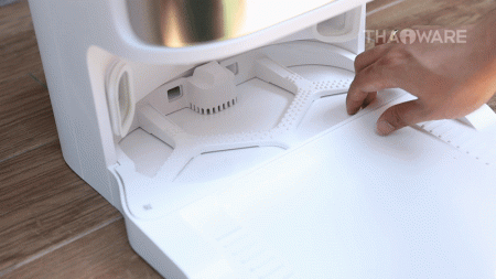 แผงซักผ้าที่ถอดออกมาดูแลง่าย แผงซักผ้าที่ถอดออกมาดูแลง่าย